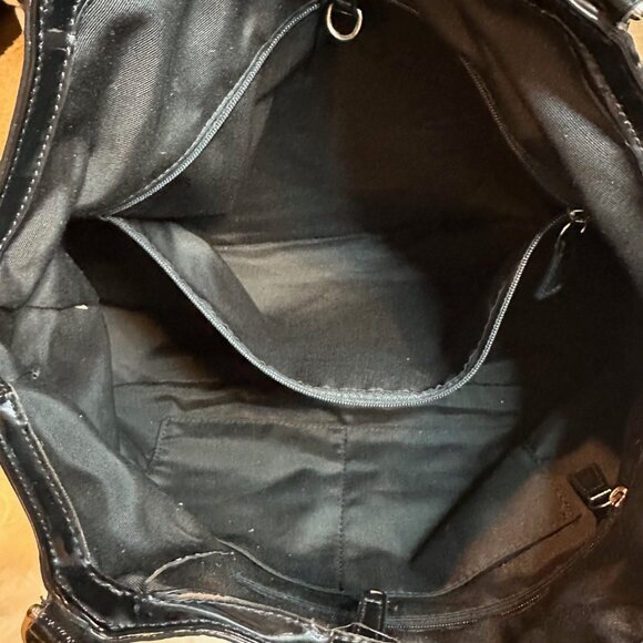 Coach Black and White Tote Bag - Picture 12 of 13